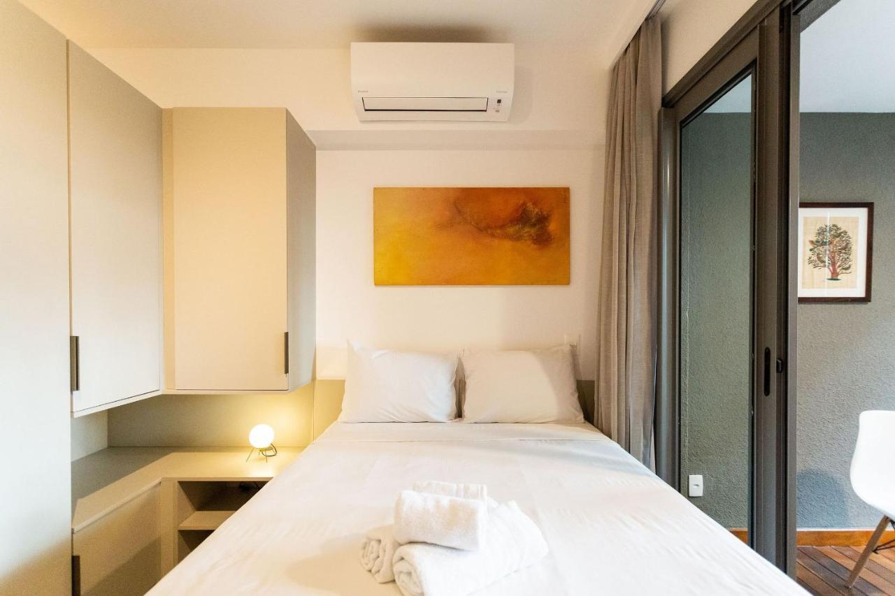 Hub Vila Madalena - Studios Por Temporada 圣保罗 外观 照片