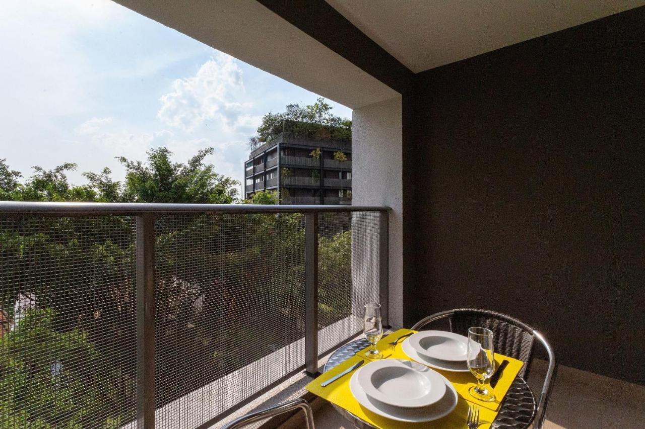 Hub Vila Madalena - Studios Por Temporada 圣保罗 外观 照片