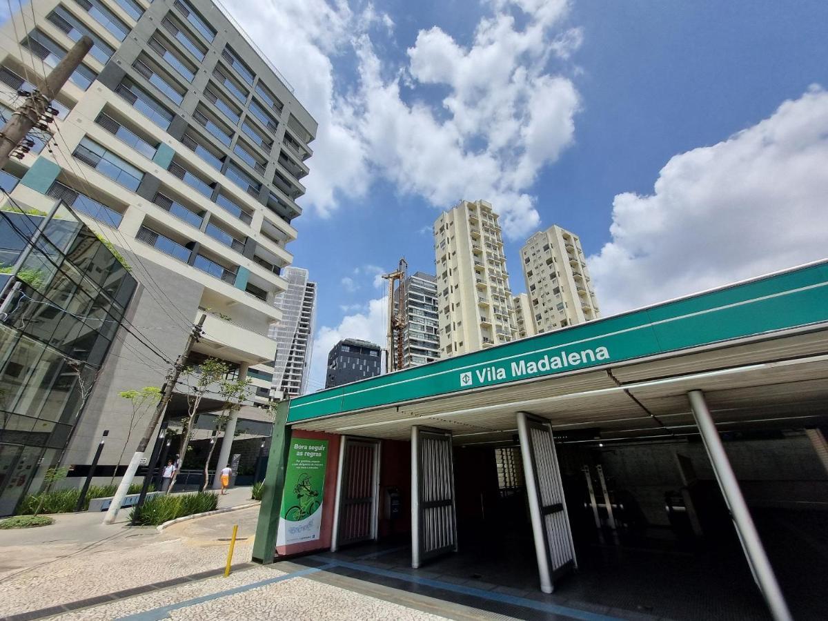 Hub Vila Madalena - Studios Por Temporada 圣保罗 外观 照片
