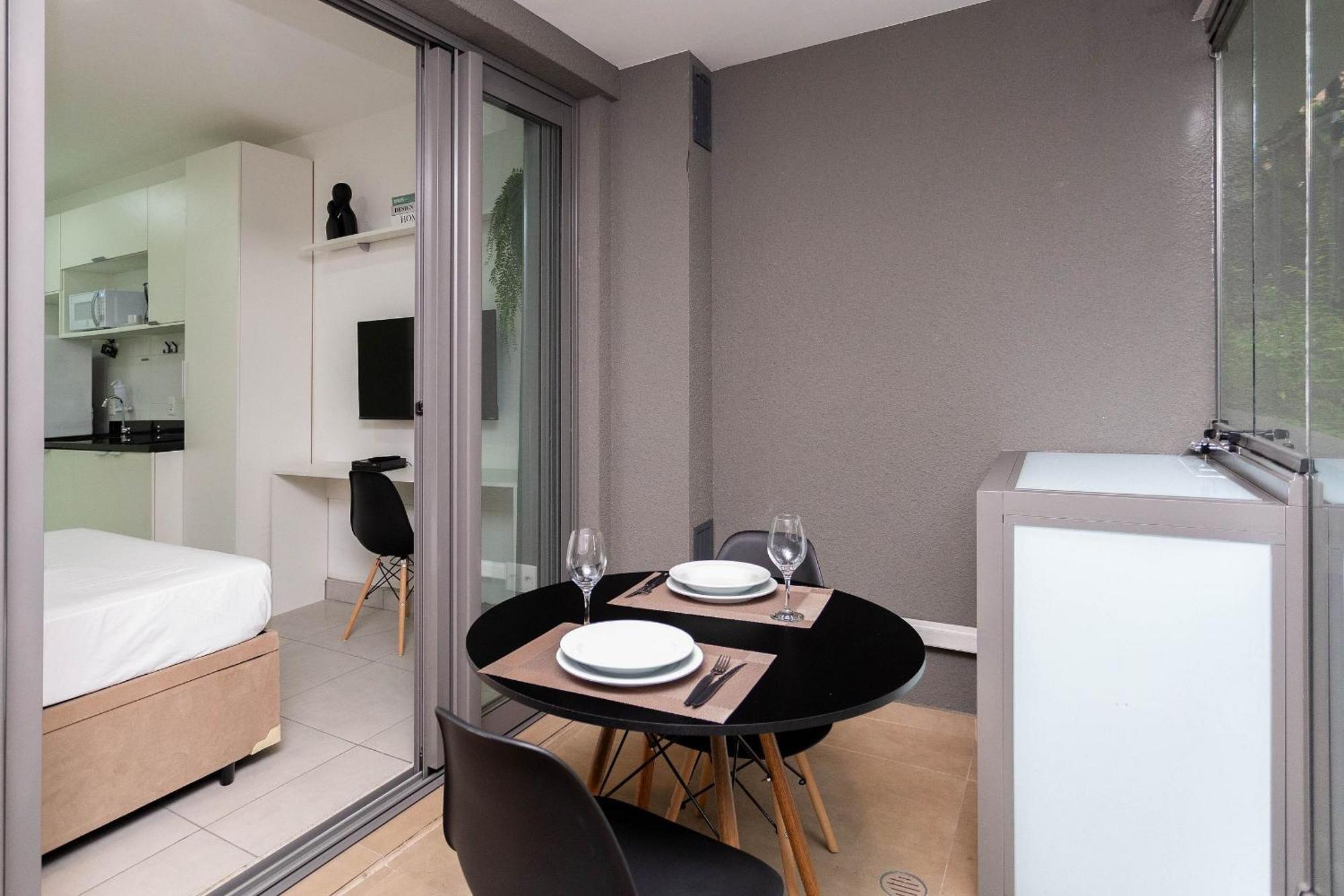 Hub Vila Madalena - Studios Por Temporada 圣保罗 外观 照片