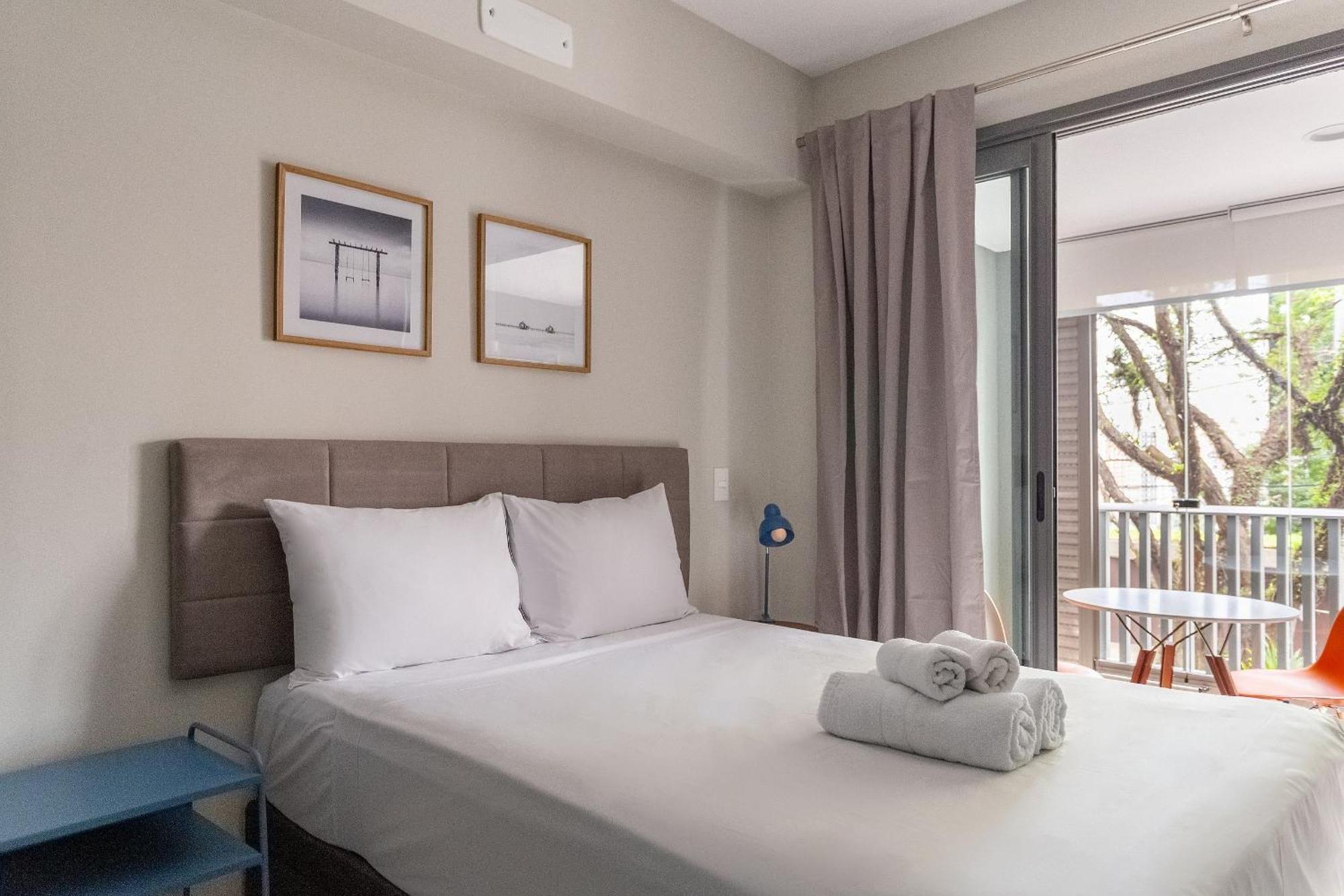 Hub Vila Madalena - Studios Por Temporada 圣保罗 外观 照片