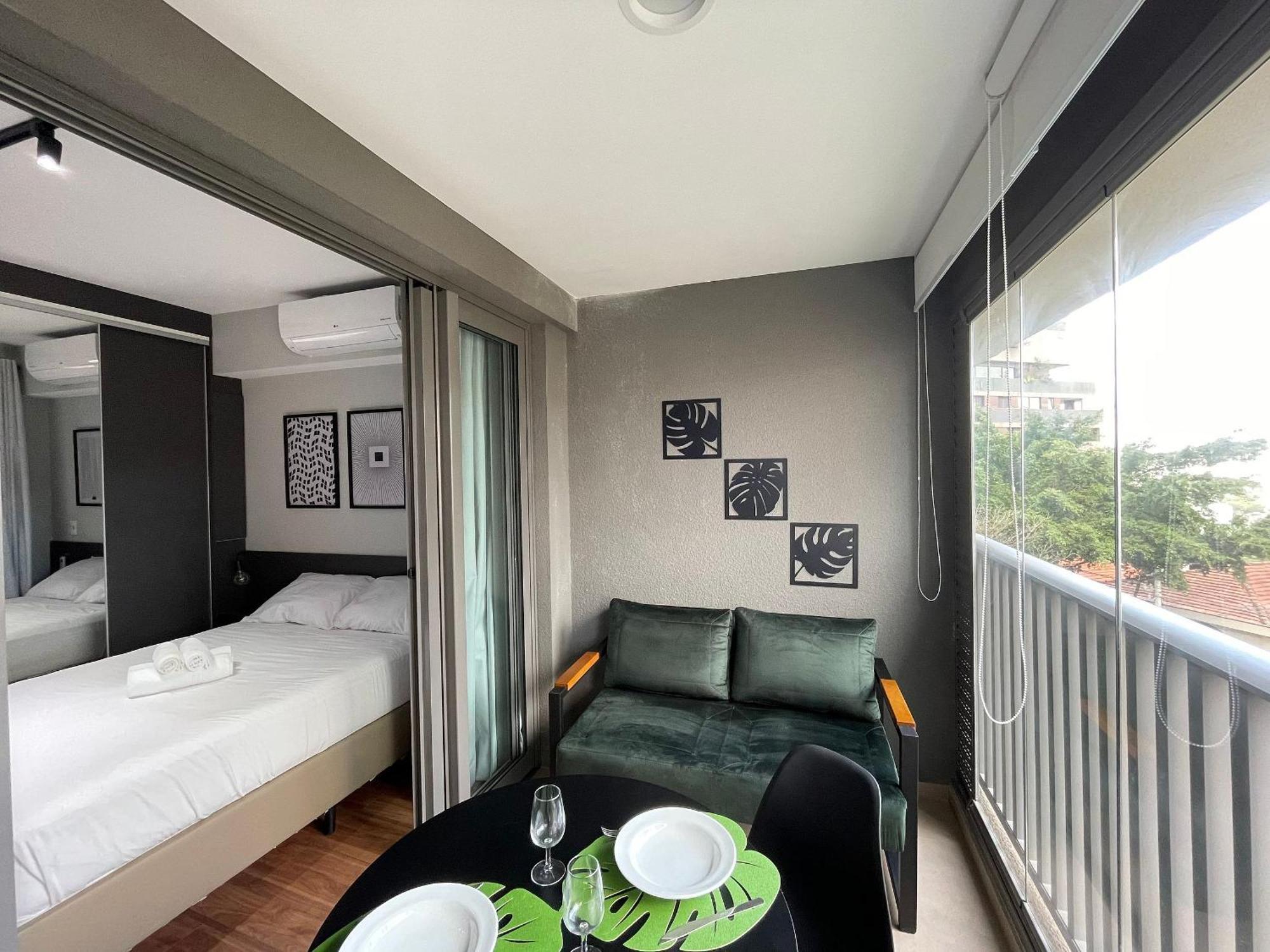 Hub Vila Madalena - Studios Por Temporada 圣保罗 外观 照片