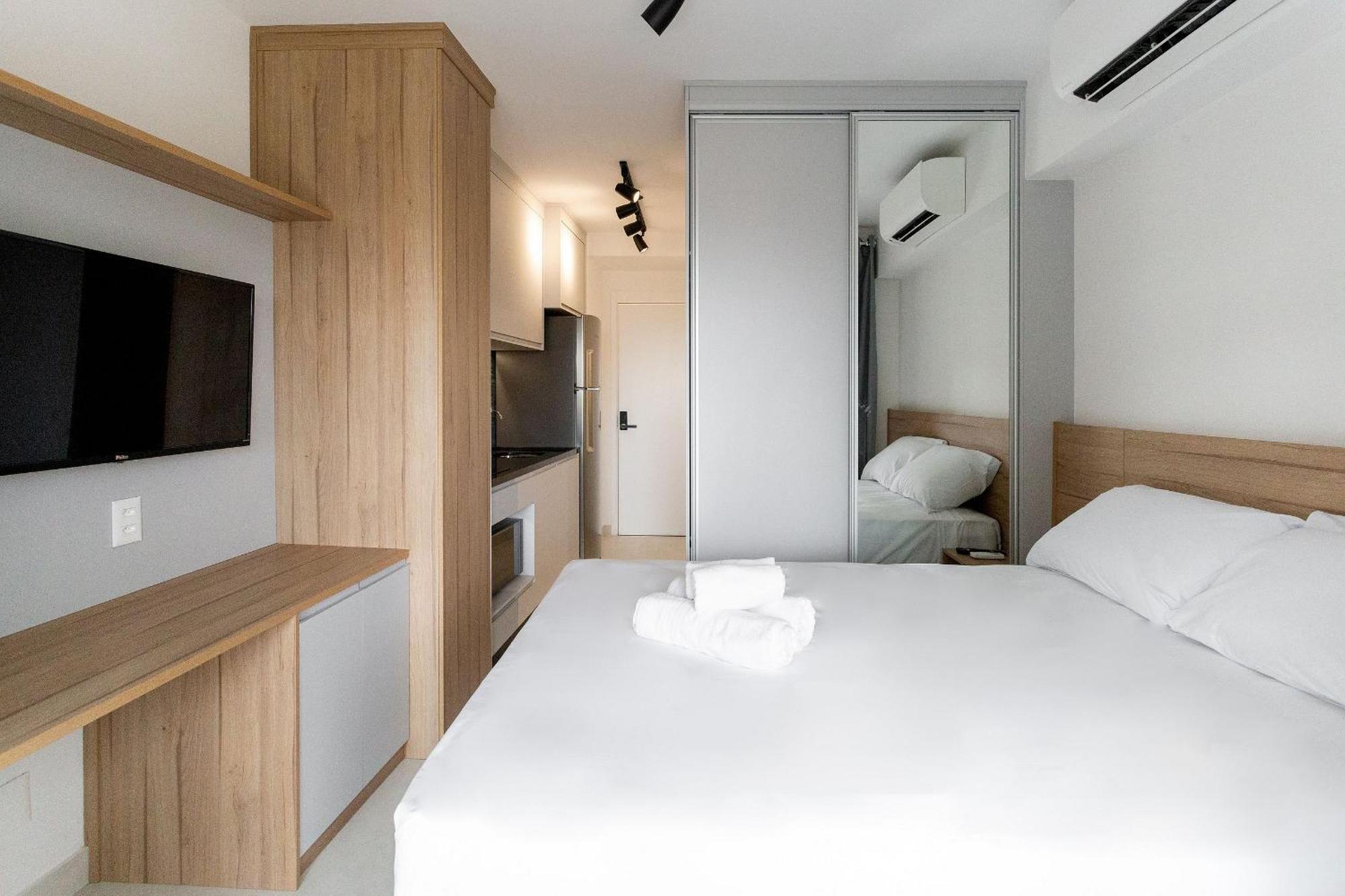 Hub Vila Madalena - Studios Por Temporada 圣保罗 外观 照片