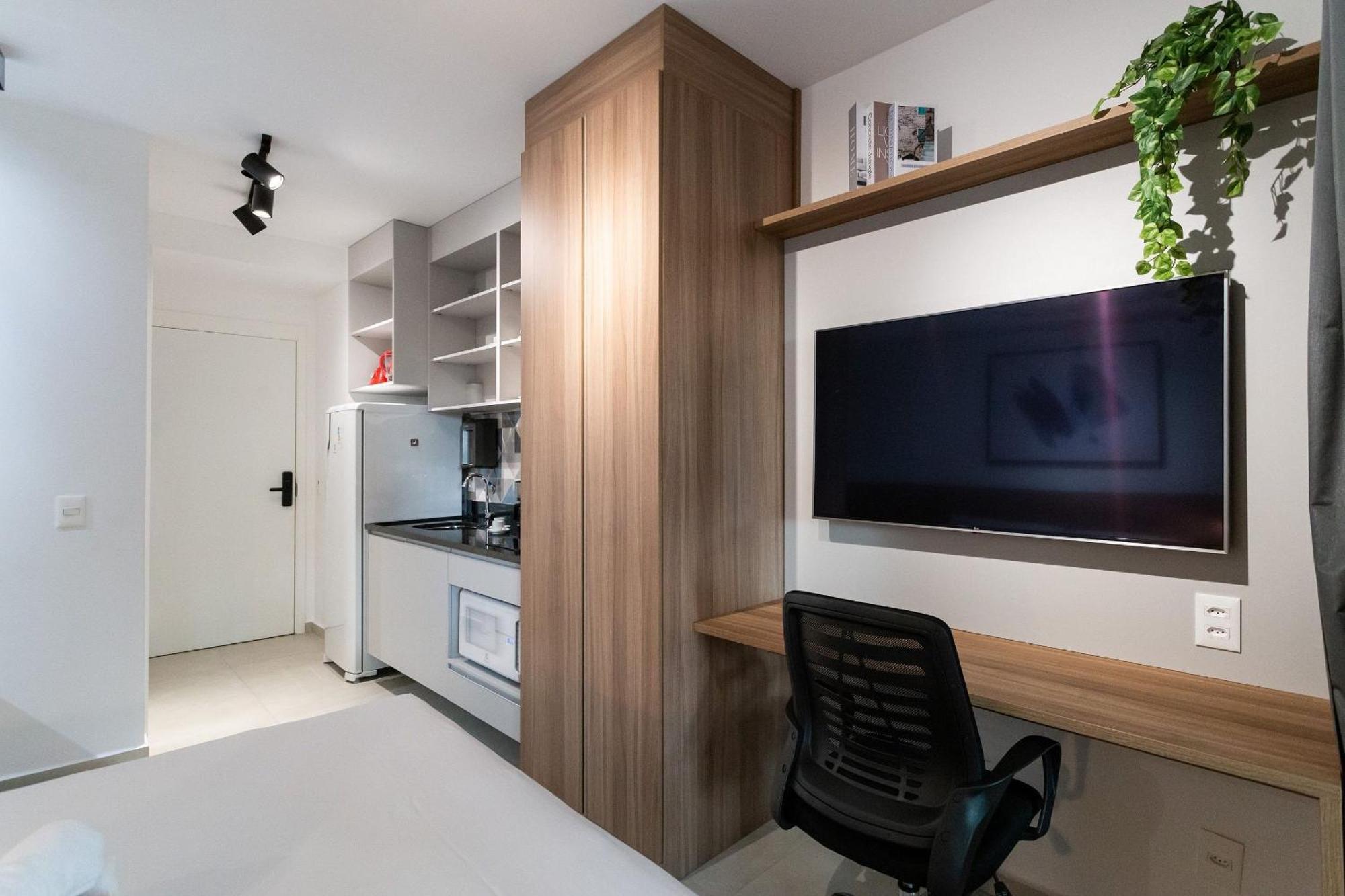 Hub Vila Madalena - Studios Por Temporada 圣保罗 外观 照片